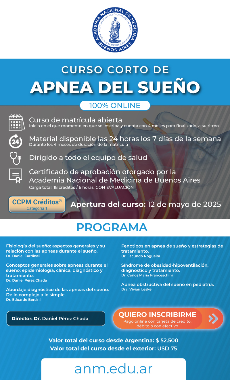 CURSO CORTO DE APNEA DEL SUEÑO