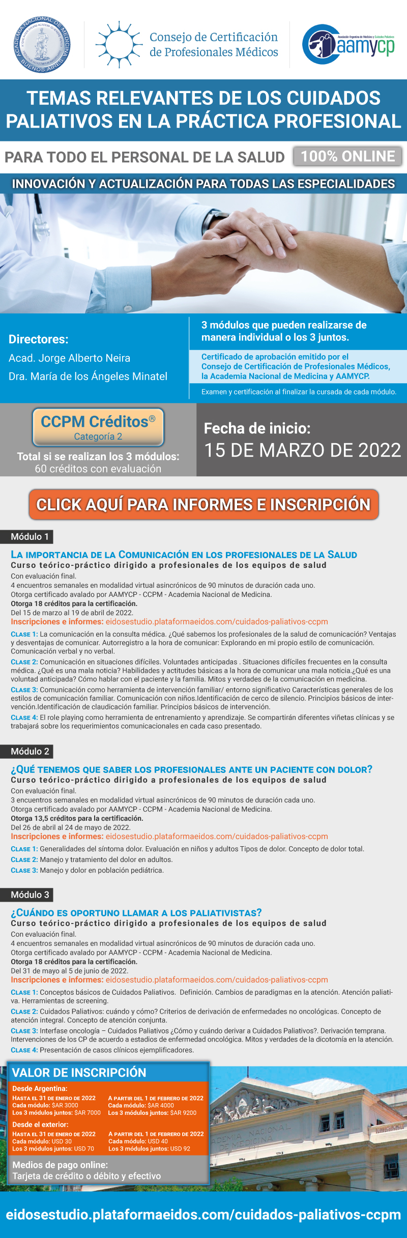 Temas relevantes de los cuidados paliativos en la práctica profesional
