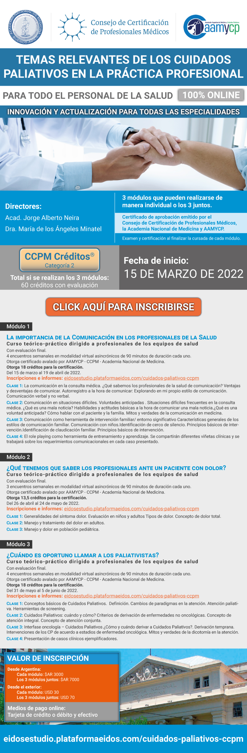 Temas relevantes de los cuidados paliativos en la práctica profesional