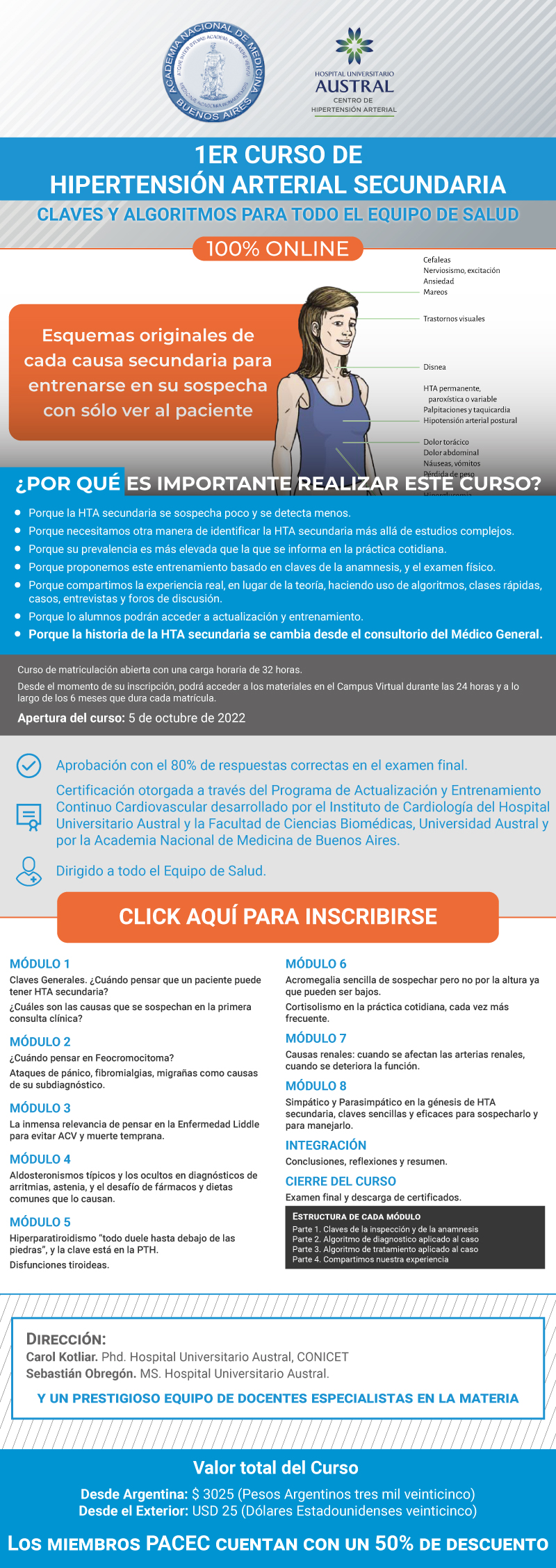 Primer Curso de Hipertensión Arterial Secundaria
