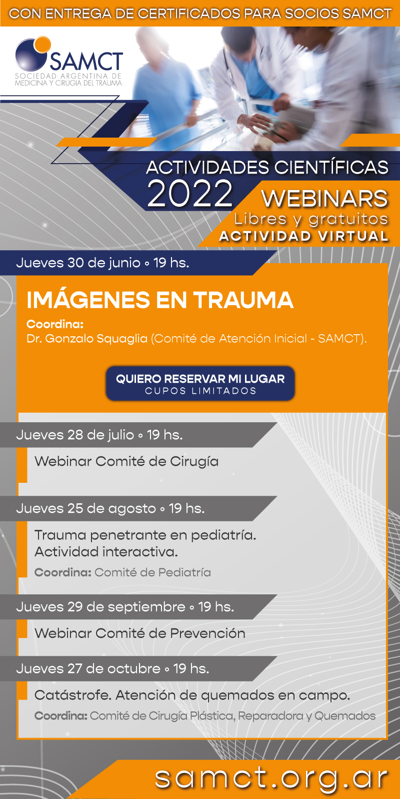 Actividades Científicas 2022 - SAMCT