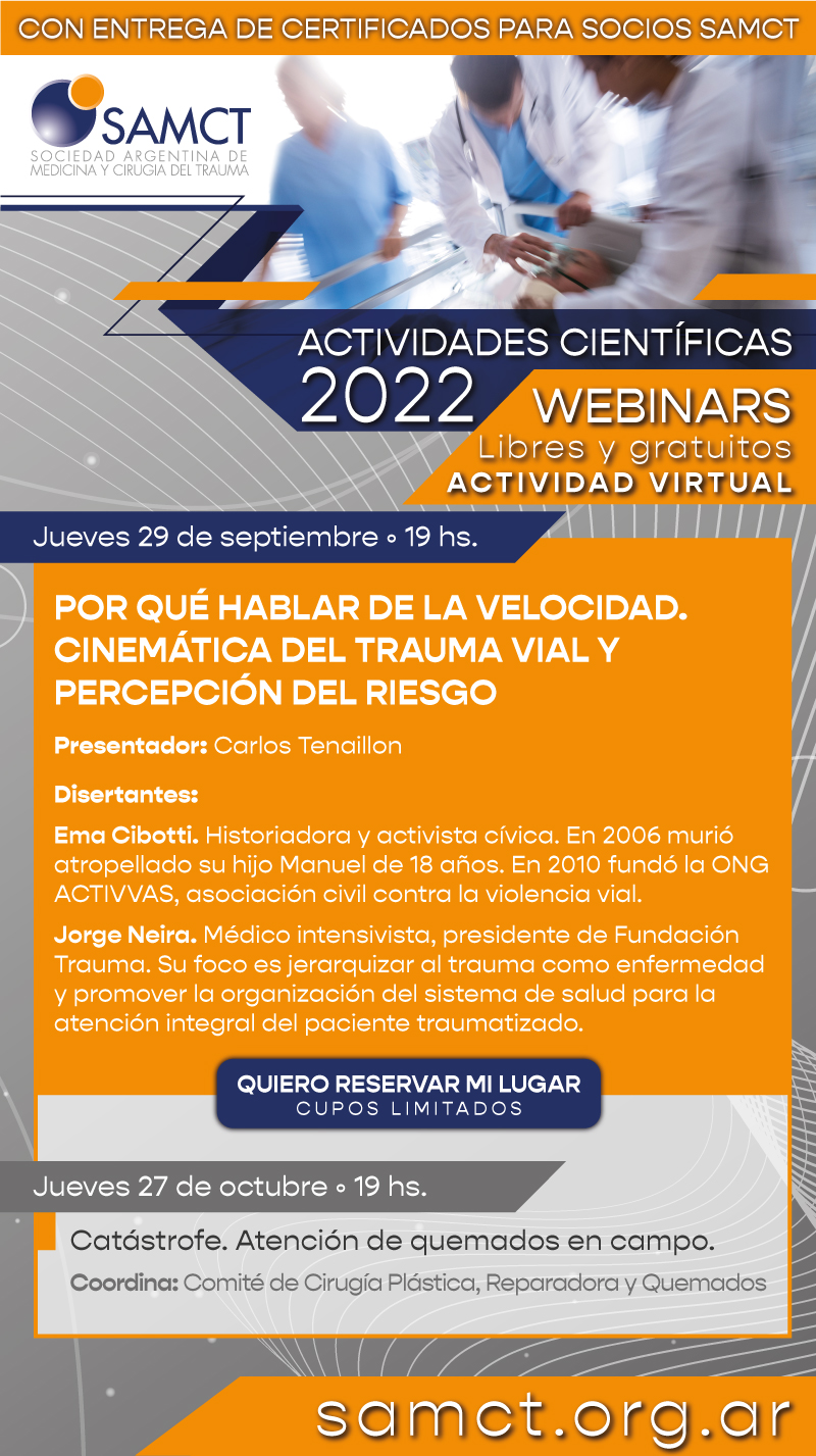 Actividades Científicas 2022 - SAMCT